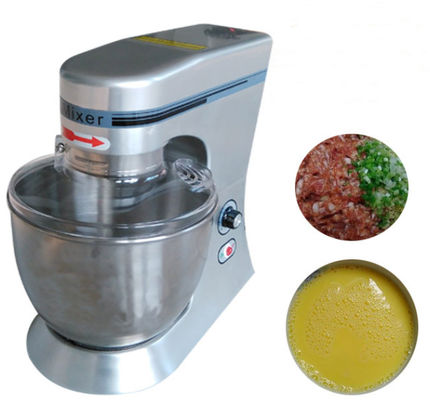 Acero inoxidable de la licuadora 5L de la amasadora de la pasta de la pizza 0.3KW
