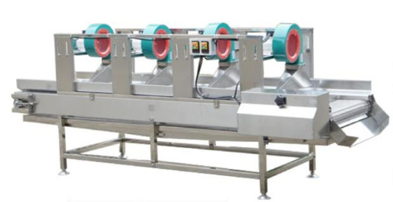 Máquina seca 500kg/h de la comida del aire de la trompeta para la carne de la legumbre de fruta