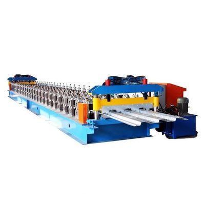 rollo de la cubierta del metal 3T que forma la máquina para la hoja de acero 12m/min del color