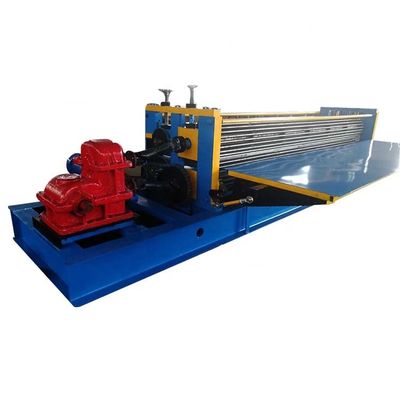 tipo rollo acanalado del barril de 0.2m m de la hoja que forma la máquina con el eje de 300m m