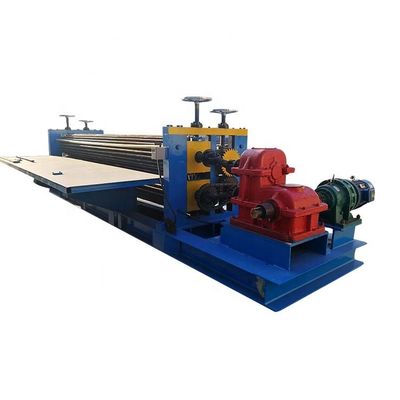 tipo rollo acanalado del barril de 0.2m m de la hoja que forma la máquina con el eje de 300m m