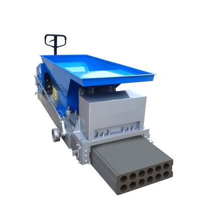 Color azul ligero del extrusor 11kw del panel de pared de la protuberancia de la división