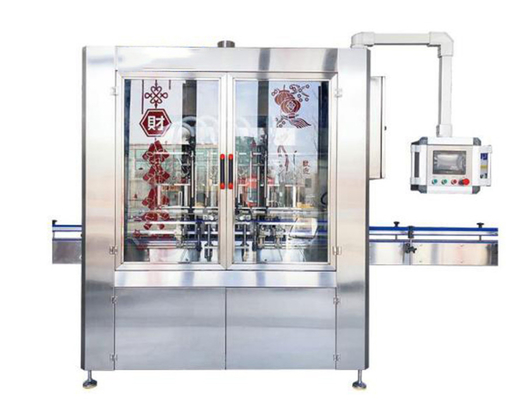 Máquina de rellenar 200ml 1800bph del aceite automático del émbolo del PLC