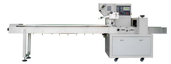 tipo empaquetadora 220bags/Min 2.4kw de la almohada de la película de 450m m