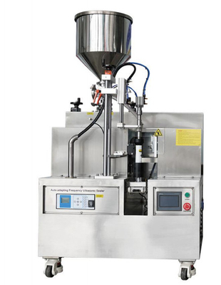 enumeración de lote de relleno de la máquina 20pcs/Min 1.6kw del lacre del tubo 280ml