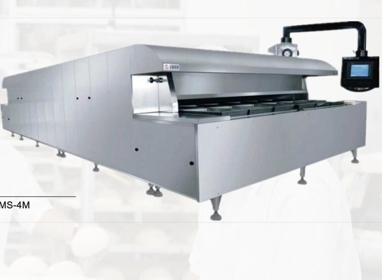 Línea de producción comercial a gran escala de pan de pastel de horno de túnel Equipo para hornear alimentos