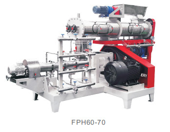 3000 - 4000kg/extrusor flotante 50Hz de la alimentación de los pescados de H para el establo mojado animal de la manera