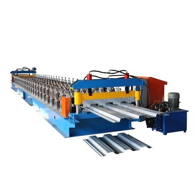 rollo de la cubierta del metal 3T que forma la máquina para la hoja de acero 12m/min del color