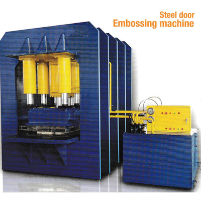 3000 el presionar de la acción del doble de la máquina 380V de Ton Hydraulic Steel Door Embossing