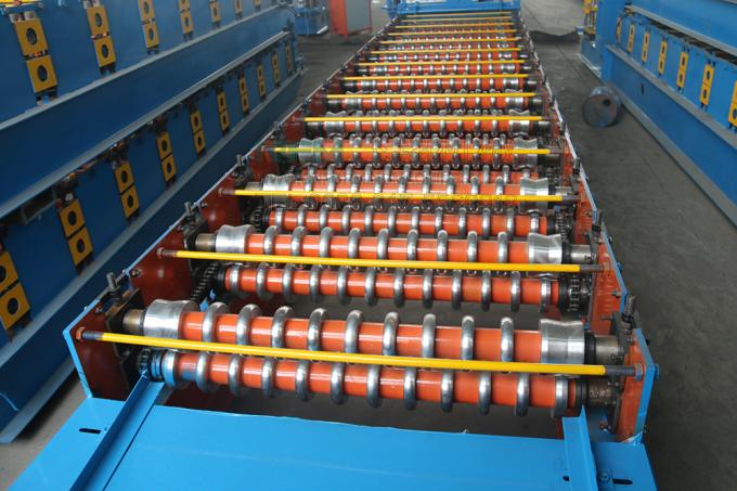 Rollo acanalado de la teja de la buena calidad de la garantía de 12 meses que forma la máquina