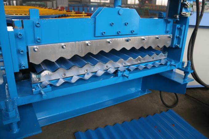 Rollo acanalado de la teja de la buena calidad de la garantía de 12 meses que forma la máquina