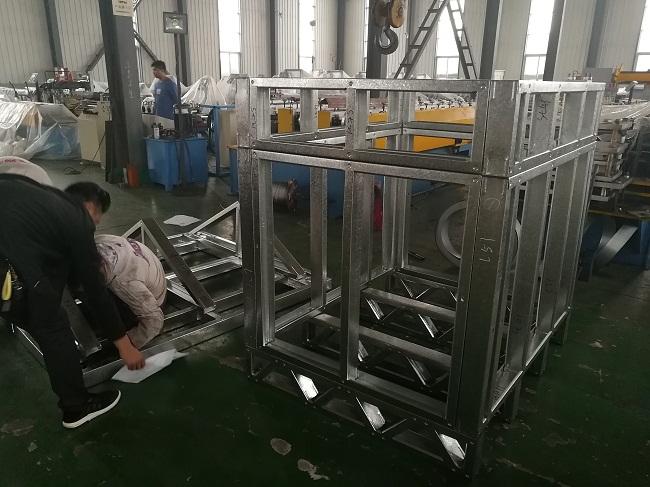Acero m Min Speed With Punching de Keel Roll Forming Machine 3 - 8 de la luz de la alta precisión