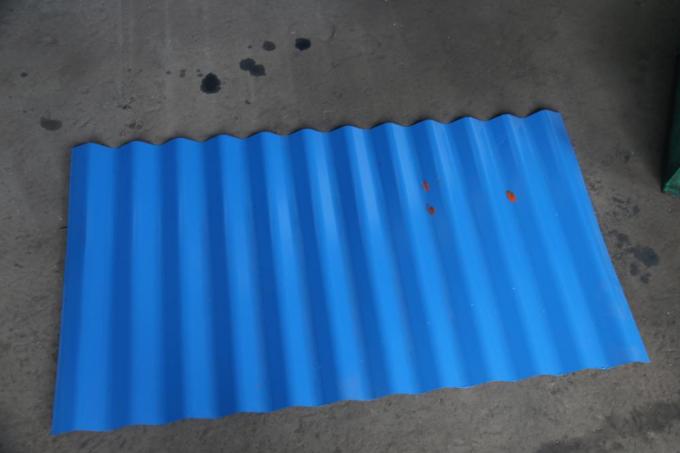 Rollo acanalado de la teja de la buena calidad de la garantía de 12 meses que forma la máquina